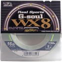 TRESSE YGK WX8 R SP G SOUL GREEN PE1.2 20LB 150m