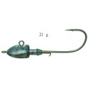TETES PLOMBEES DECOY 3-4SV 33 PENTAGONE HEAD 21g PCK 2 ---ndd