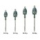 TETES PLOMBEES DECOY 3-4SV 33 PENTAGONE HEAD 21g PCK 2 ---ndd
