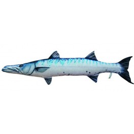 COUSSIN PELUCHE POISSON BARRACUDA 110 CM
