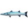 COUSSIN PELUCHE POISSON BARRACUDA 110 CM