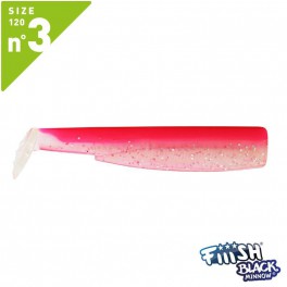 LEURRE FIIISH 3 corps Rose Fluo pour BLACK MINNOW 120 LEURRE FIIISH 3 corps Rose Fluo pour BLACK MINNOW 120