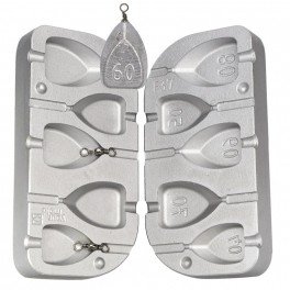 MOULE A PLOMBS MONTRE 40-50-60-70-80 Grs B8 - MOU037 MOULE A PLOMBS MONTRE 40-50-60-70-80 Grs B8 - MOU037
