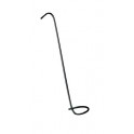 Tige pique de suspension 12cm pour fumage poisson viande