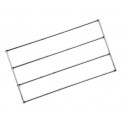 Grille pour tige à suspendre pour fumoir poisson - viande 34x19cm