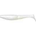 LEURRE SAWAMURA ONE UP SHAD 4 027 SILKY WHITE (hard blister) ---ndd
