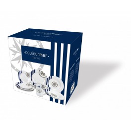 BOITE VAISSELLE MARINA 16 PIECES - INCASSABLE BOITE VAISSELLE MARINA 16 PIECES - INCASSABLE