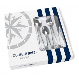 COUVERTS MARINA - BOITE DE 24 PIECES
