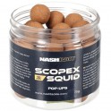 BOUILLETTES POP UPS NASH 15 MM SCOPEX SQUID POP UPS  75G