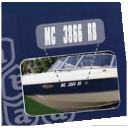 KIT IMMATRICULATION LETTRAGE NOIR POUR BATEAU KIT IMMATRICULATION LETTRAGE NOIR POUR BATEAU