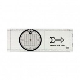 REGLE RAPPORTEUR TOPOGRAPHIQUE ROSE TOURNANTE REGLE RAPPORTEUR TOPOGRAPHIQUE ROSE TOURNANTE