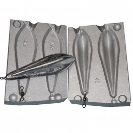 MOULE A PLOMBS TRILOBE 180-200 GRS B6 - MOU040 MOULE A PLOMBS TRILOBE 180-200 GRS B6 - MOU040