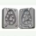 MOULE A PLOMBS MONTRE TROUEE GRIP 300 GRS  A2 - MOU087
