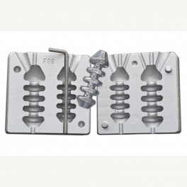 MOULES A PLOMBS SQUELETTE PERCE 60/80 GRS - MOU088 MOULES A PLOMBS SQUELETTE PERCE 60/80 GRS - MOU088