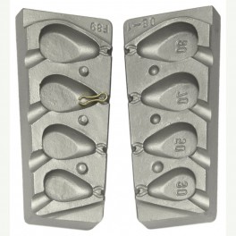 MOULE A PLOMBS MONTRE 30-50-70-80 GRS A1 - MOU089 MOULE A PLOMBS MONTRE 30-50-70-80 GRS A1 - MOU089