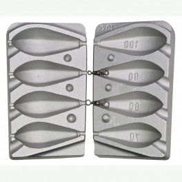 MOULE A PLOMBS PALANGRE 70-80-90-100 GRS B6 - MOU104 MOULE A PLOMBS PALANGRE 70-80-90-100 GRS B6 - MOU104