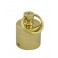 Embout laiton avec anneau pour cordage - 30mm