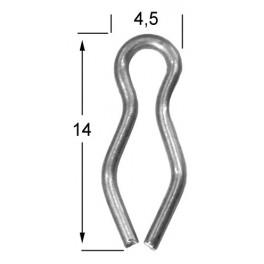 Attaches SMALL par 100 - MOU7208 - pour moules à plombs Attaches SMALL par 100 - MOU7208 - pour moules à plombs