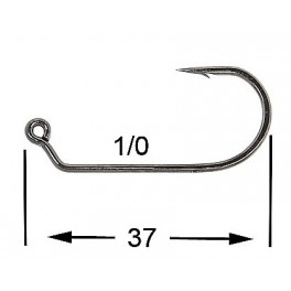 HAMECON VMC JIG ROND 7161BN X10 1/0 sachet de 10 HAMECON VMC JIG ROND 7161BN X10 1/0 sachet de 10
