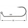 HAMECON VMC JIG ROND 7161BN X10 6/0 sachet de 10