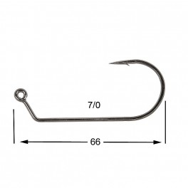 HAMECON VMC JIG ROND 7161BN X10 7/0 sachet de 10 HAMECON VMC JIG ROND 7161BN X10 7/0 sachet de 10