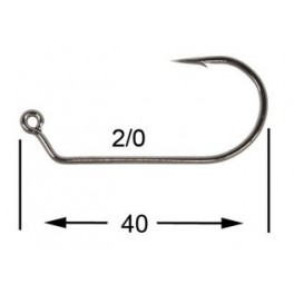 HAMECON VMC JIG ROND 7161 TI 2/0 boite de 50 HAMECON VMC JIG ROND 7161 TI 2/0 boite de 50