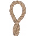 Cordage imitation Chanvre 30 mm - 1 Mètre - Polypropylène - 3 Torons