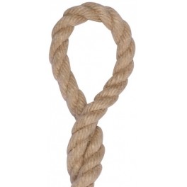 Cordage imitation Chanvre 30 mm - 1 Mètre - Polypropylène - 3 Torons Cordage imitation Chanvre 30 mm - 1 Mètre - Polypropylène - 3 Torons