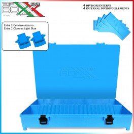 TOPBOX - COMPATIBLE CAISSE TYPE SHAKESPEARE - TOP BOX BLEU TOPBOX - COMPATIBLE CAISSE TYPE SHAKESPEARE - TOP BOX BLEU
