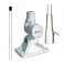 ANTENNE VHF 3DB 1M50 AVEC ROTULE PLASTIQUE