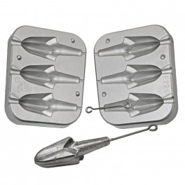 MOULE A PLOMBS TORPEDO 140-160-180GRS - MOU225 MOULE A PLOMBS TORPEDO 140-160-180GRS - MOU225