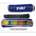 Trousse YUKI  à bas de ligne 15 ronds en mousse