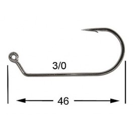 HAMECON VMC JIG ROND 7161 TI 3/0 boite de 50 HAMECON VMC JIG ROND 7161 TI 3/0 boite de 50