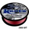 NYLON YUKI KENTA CERISE 0.26MM 10,90 kg - 2000 MT