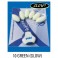 PERLES YUKI FLOTTANTES OVALES VERT PHOSPHO 14X7MM SACHET DE 6