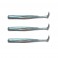 LEURRES FIIISH CRAZY PADDLE TAIL 150 - 3 corps Bleu Nacré  PEARL BLUE - FIIISH 
