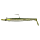 LEURRE SAVAGEAR SANDEEL V2 15.5CM 46G SINKING GREEN SILVER 2+1