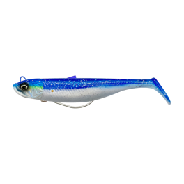 LEURRE SAVAGEAR SANDEEL V2 WL TEXAN 10CM 16G SINKING BLUE PEARL 2+1