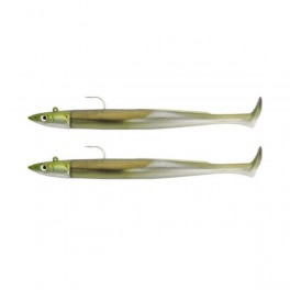 Double Combo CRAZY PADDLE TAIL Off Shore 20g Kaki FIIISH
