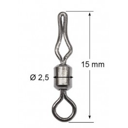 Emerillon Drop Shot n°7 Boite de 50 - DS7 - MOU3025N7 Emerillon Drop Shot n°7 Boite de 50 - DS7 - MOU3025N7