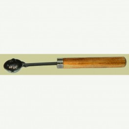 Louche pour couler les plombs 60 Grs Manche Bois Louche pour couler les plombs 60 Grs Manche Bois