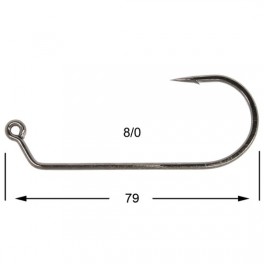 HAMECON VMC JIG ROND 7161BN X10 8/0 sachet de 10 HAMECON VMC JIG ROND 7161BN X10 8/0 sachet de 10