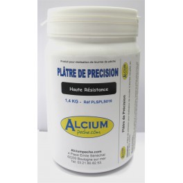 Platre de précision haute résistance 1 KG pour moules à leurres en 2 parties Platre de précision haute résistance 1 KG pour moules à leurres en 2 parties