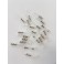 Sachet de 20 Rattle en verre - 4x25 mm TAILLE 2