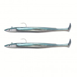 Leurre Fiiish Double Combo Shore CRAZY PADDLE TAIL  120 - 7g - Pearl Green - CPT