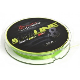 TRESSE ULTIMATE FISHING UF PE LINE X8 150M PE1.0 CHARTREUSE 16.9 lb TRESSE ULTIMATE FISHING UF PE LINE X8 150M PE1.0 CHARTREUSE 16.9 lb