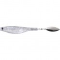 LEURRE HYPERLASTICS DARTSPIN 5 1/2 SEE THROUGH BLUE - SLIVER (3 3/4 + blade  3.5