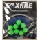 PERLE FOXFIRE RONDE 8,5mm VERT  sachet de 8