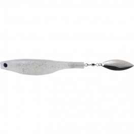 LEURRE HYPERLASTICS DARTSPIN 7 PEARLY SILVER - SILVER non monté LEURRE HYPERLASTICS DARTSPIN 7 PEARLY SILVER - SILVER non monté
