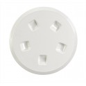 TRAPPE DE VISITE A VISSER 110 MM BLANC